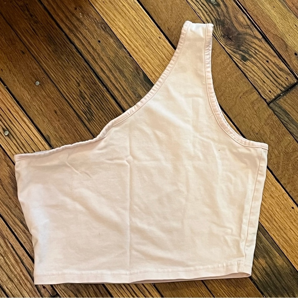 Puma Light Pink Crop Top - Picture 2 of 3